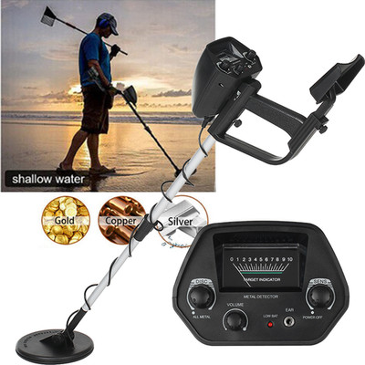Professioneller LCD Metalldetektor Gold Metal Detector Wasserdicht Tiefensonde