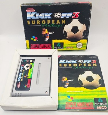 Kick Off 3 European Challenge | Snes Super Nintendo Spiel | Komplett Cib OVP 