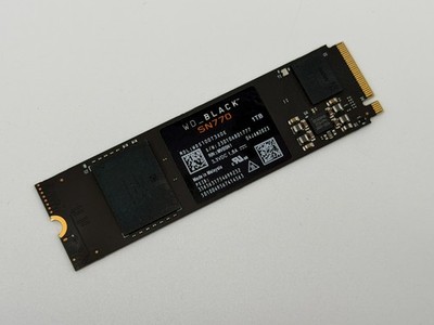 1TB WD_BLACK SN770 1TB SSD NVMe M.2 Intern PCIe 4.0 (WDS100T3X0E) PC Laptop