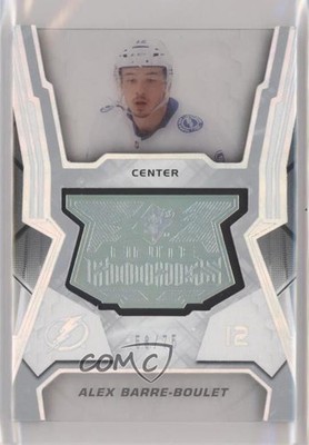 2021-22 SPx Finite Rookies Silver Spectrum 58/75 Alex Barre-Boulet #F-34 RC 12x3