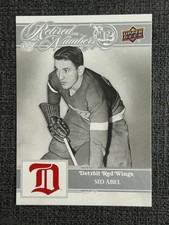 Sid Abel 2025-26 UD Detroit Red Wings Centennial Cougars Silver /1926 #199