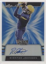 2019 Leaf Metal Draft Blue 7/35 Diontae Johnson #BA-DJ2 Auto uk2