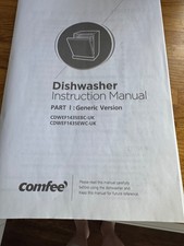 comfee built in dishwasher white purchased January 2026 CDWEF1435EWC-UK