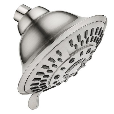 Shower Head High Pressure Rain Showerhead 5 Spray Setting Fixed Shower Head A...