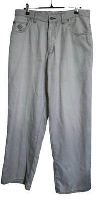 Vtg Patagonia Pants Men 30 Gray Rhythm High Wire Hemp Jeans Wide Leg 90s Y2K 