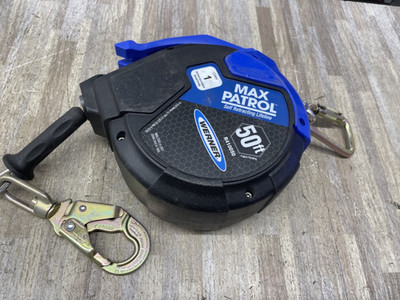 Werner R410050 50' Max Patrol Self-Retracting Lifeline Galvanized Cable