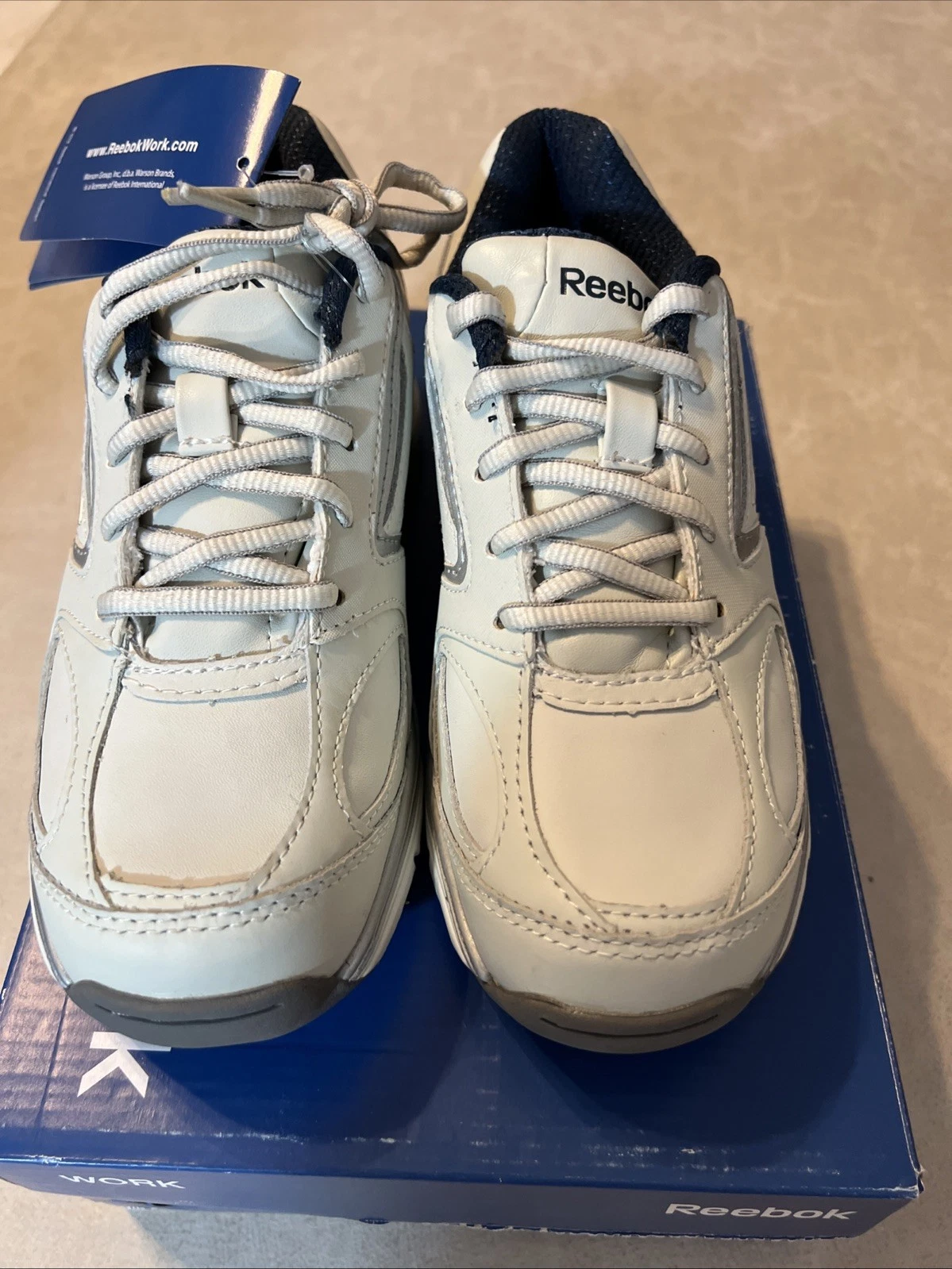 REEBOK SNEAKER UNISEX SENEXIS SICUREZZA DA LAVORO OXFORD TAGLIA W10 M8 RB441