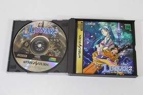 Lunar 2 Eternal Blue CIB Map SEGA Saturn SS NTSC-J Japan Import US Seller
