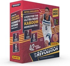 NEW 2024-25 NBA REVOLUTION MEGA BOX Castle RC AUTO? Curry Lebron KABOOM?
