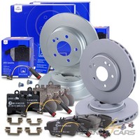 ATE Bremsscheiben+Ceramic BelÄGe+Wk Vorne+Hinten FÜR Mercedes C-KLASSE W203 CLK
