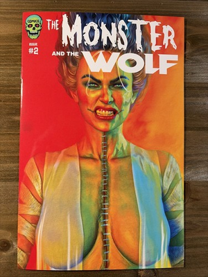 #ad Mark Spears The Monster And The Wolf #2 Cover A Bride Kickstarter Variant 200 NM $79.99