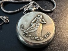 Molnija   RaRe   Vintage Pocket Watch Mechanical Soviet Union Russian