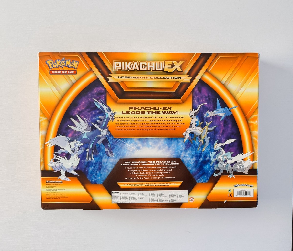 XY Pokemon Pikachu Ex Legendary Collection Box Factory Sealed (NM