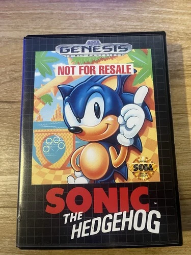 Sonic the Hedgehog (Sega Genesis) Tested & Working Authentic