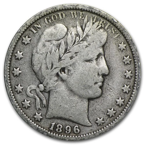 1896-O Barber Half Dollar Fine
