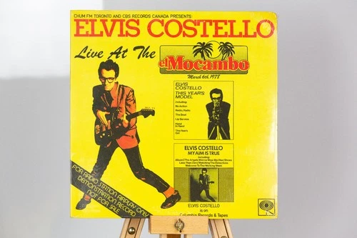 ELVIS COSTELLO - Live At El Mocambo Promo Copy SEALED CDN10