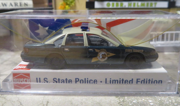 Limited Edition Busch 1:87 H0 47687 Chevrolet Caprice New Hamshire OVP NEU-image