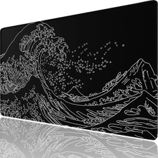 Large Mouse Pad Gaming, 31.5" X 15.7" Extended Computer Keyboard Mousepad with N
