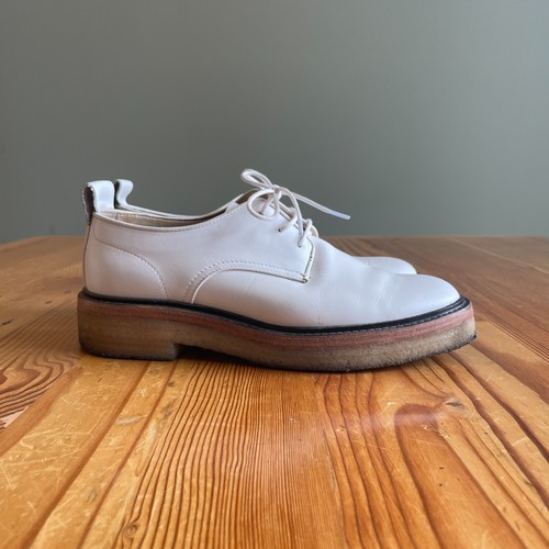 Rag & Bone Kenton Leather Lace-Up Oxford Black white brogues  display picture 2