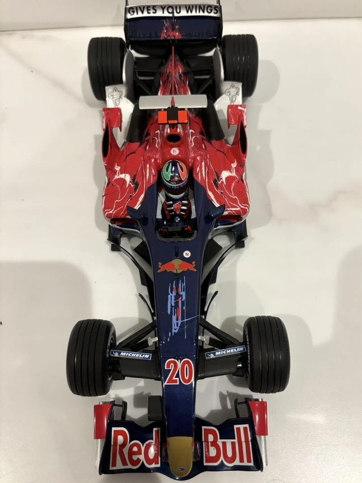 Modellino auto Minichamps Toro Rosso STR1 2006 Vitantonio Liuzzi scala 1/18 - Immagine 2 di 4