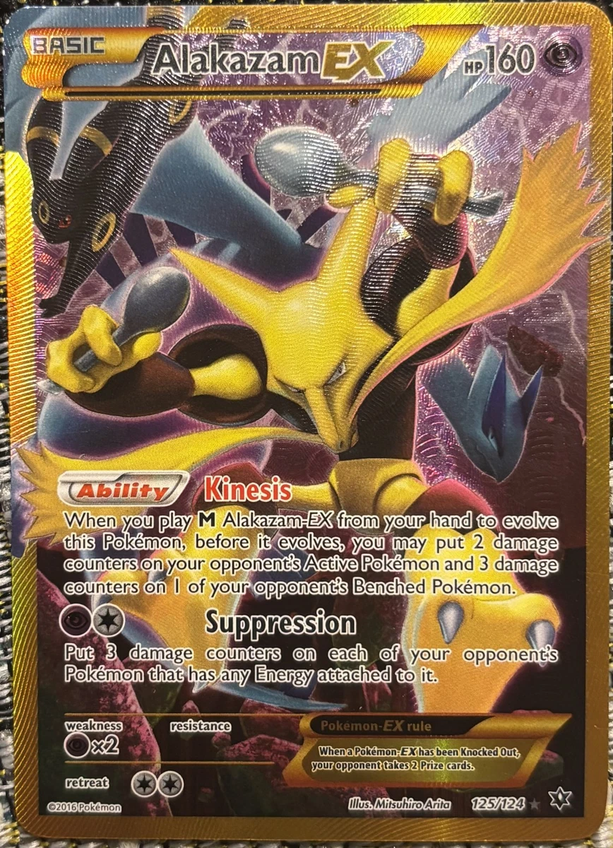 Alakazam Ex 125/124 Fates Collide for sale | eBay