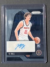 2024-25 Panini Prizm PJ Hall #RSI-PJH Rookie Signatures