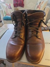 Wolverine 1000 Mile Made in USA plain toe  Br...