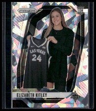 2024 Panini Prizm WNBA #140 Elizabeth Kitley Ice Prizms