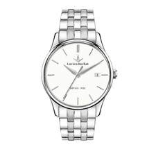 Lucien Rochat Montreux – Montre Homme Acier Blanc Avec Dateur (R0453115001)
