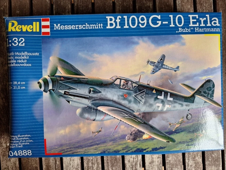 Messerschmitt Bf109G-10 Erla "Bubi" Hartmann | Revell | Nr. 04888 | 1:32 OVP