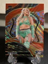 2024 Panini Select WWE Izzi Dame #294 Ringside RC Red Wave Prizm #/99