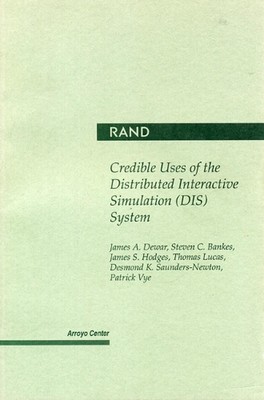 Glaubwürdige Verwendung des verteilten interaktiven Simulationssystems (DIS) von James A.