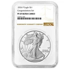 2026-P $1 1-oz Proof American Silver Eagle Congratulations Set NGC PF69UC Brown