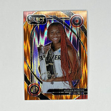 Panini 2025 WNBA Select Aliyah Boston Indiana Fever #250 Courtside Orange Flash