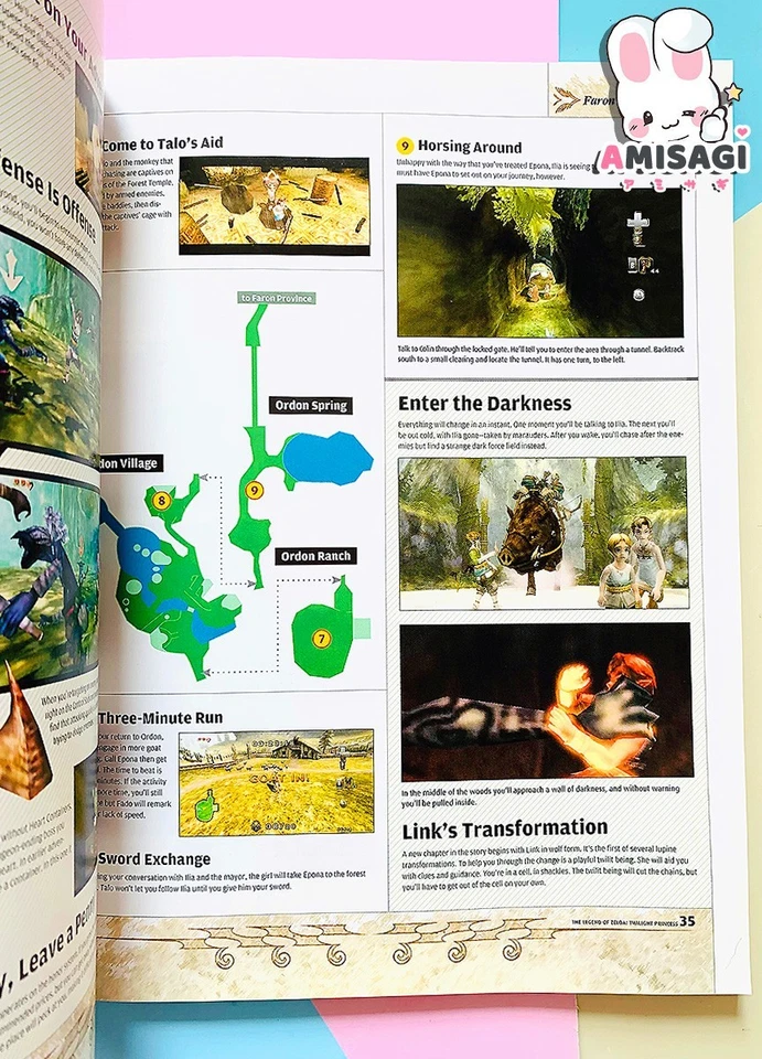 The Legend of Zelda: Twilight princess - Official Solution Book Nintendo Eng - Image 3 of 3
