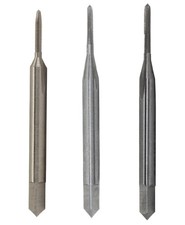 Carbon Steel Hand Tap Set Taper Plug Bottom for Re Threading and Tapping