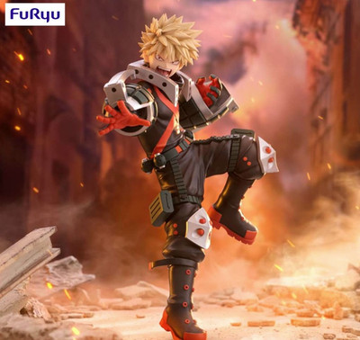 Original My Hero Academia You're Next Katsuki Bakugo Figur 21cm FuRyu NEU OVP