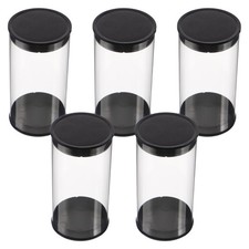 5 Pcs Golf Ball Container Plastic Golfs Holder Balls Display Case