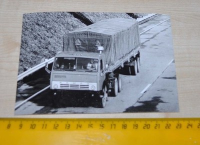 Kamaz 5410 Truck Photo Russian no Brochure Prospekt