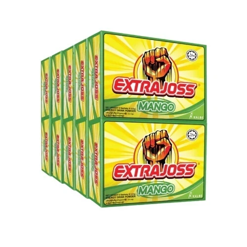 EXTRA JOSS 50 BOX (300 Sachets) Mango Flavour Sugar Free Energy Drink Powder - Image 3 of 4