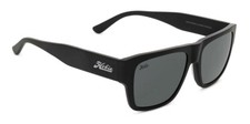 HOBIE Blockhead Sunglasses - Satin Black Frame w/ Gray Polarized Lens