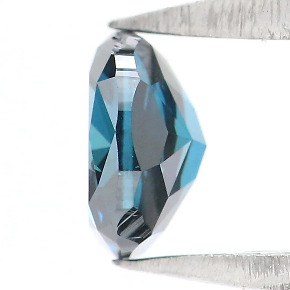 0.30 CT Natural Loose Oval Shape Diamond 4.35 MM Blue Color Oval Diamond LQ6270 - image 4 of 4