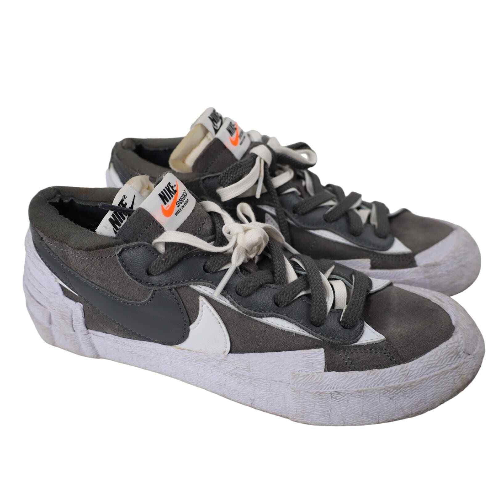 SACAI X NIKE Nike x Sacai Blazer Low Uomo 8 Sneakers Grigie
