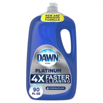 #ad Dawn Platinum Dishwashing Liquid – Refreshing Rain 90 fl. oz. $24.45