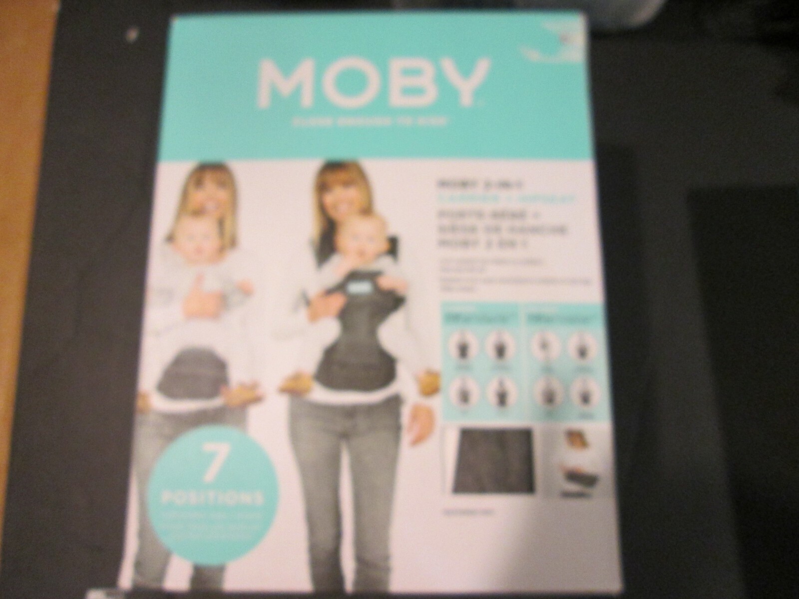 moby hip seat carrier