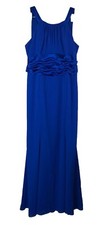 Royal Blue David's Bridal Formal Dress Bridesmaid Prom Mother of Bride Size 10