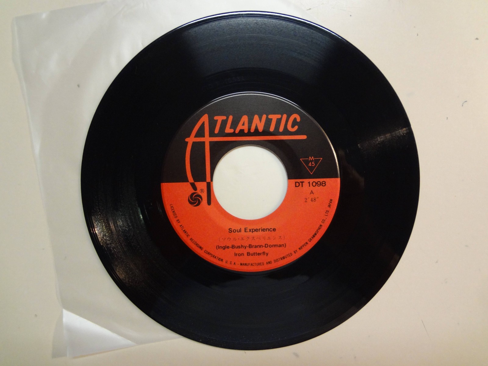 IRON BUTTERFLYSoul Experience 248In The Crowds 211Japan 7" 69