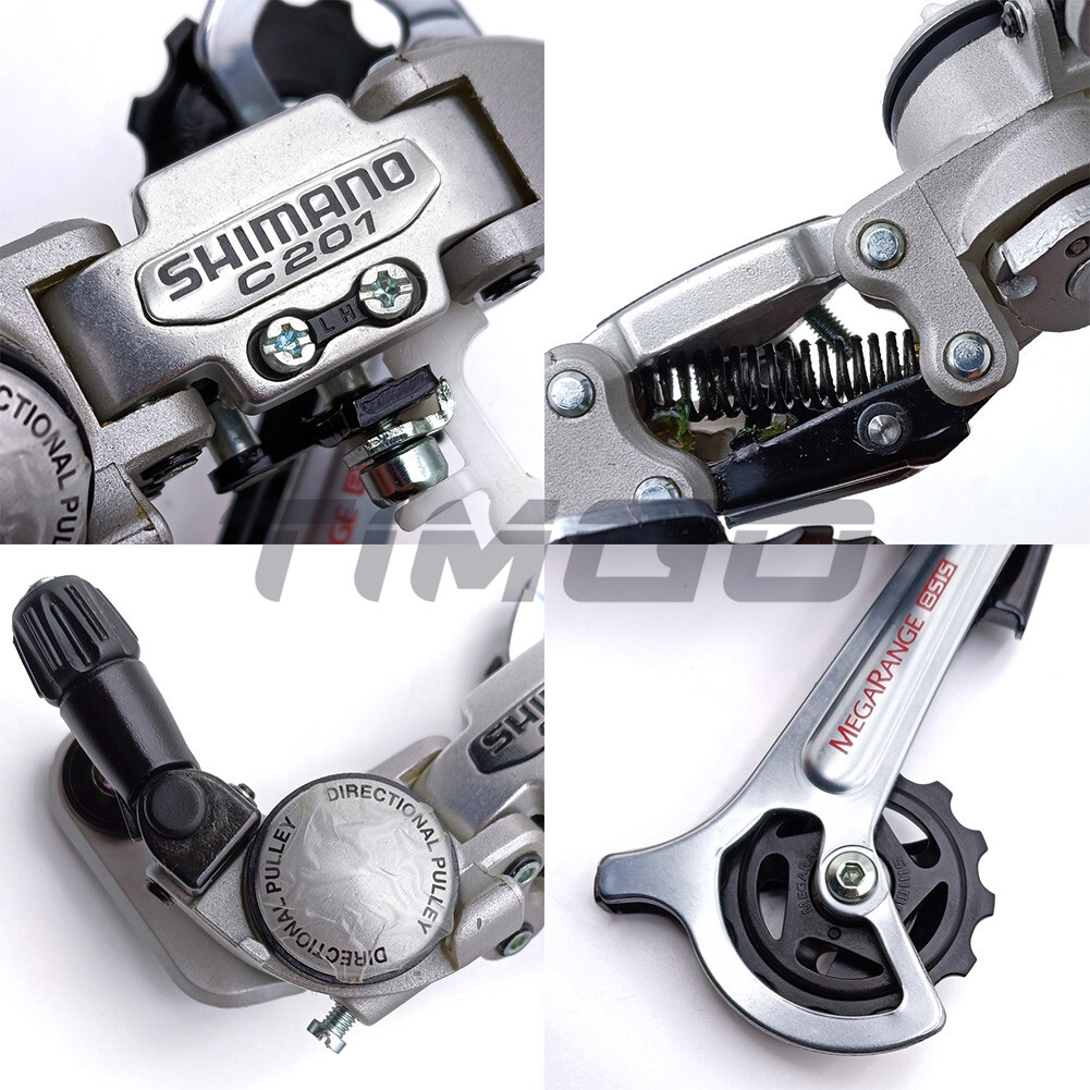 【中古】 ScreamRide/XB360/D9Y00008/B 12才以上対象 Shimano C-SERIES RD-C201 MTB Bike Rear Derailleur 7/8 Speed