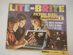 vintage lite brite refill sheets