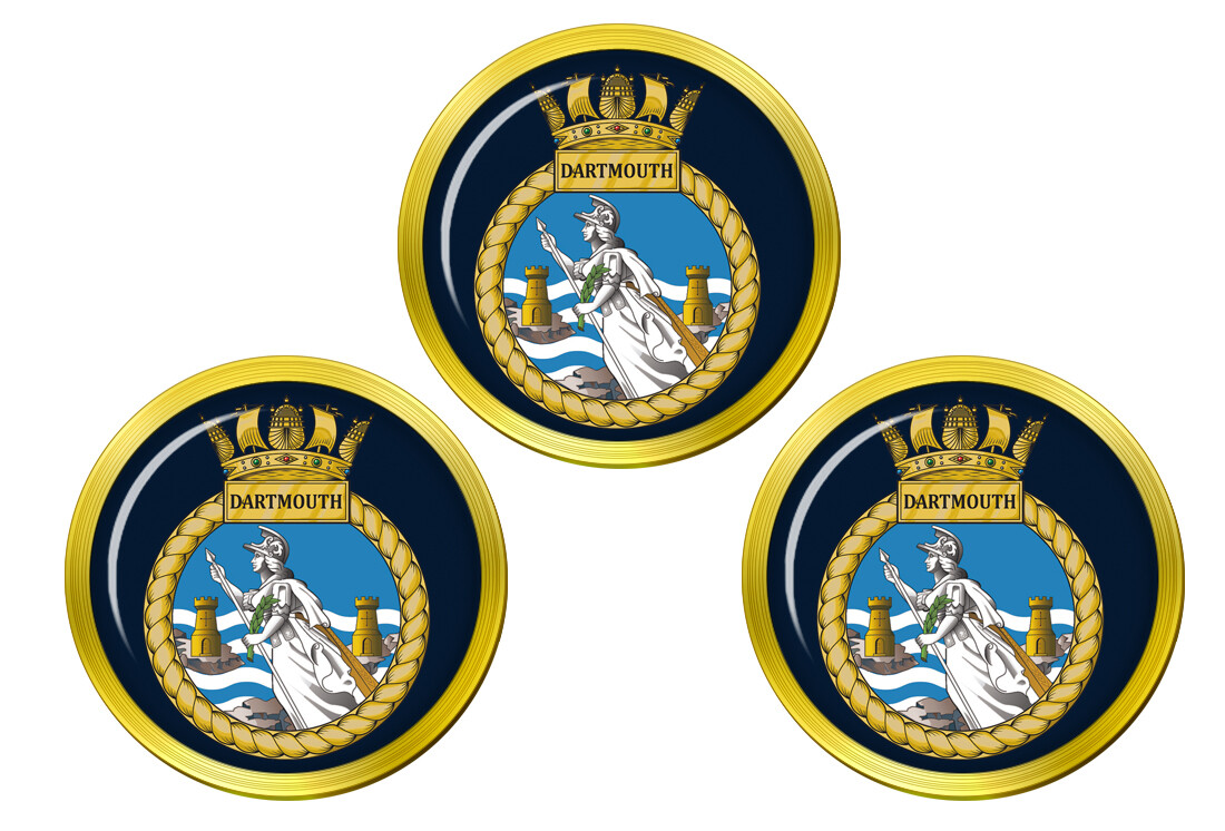 HMS Dartmouth, Royal Navy Golf Ball Markers